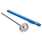 表盘温度计，袖珍型:范围0至250°C, 5°C分区.